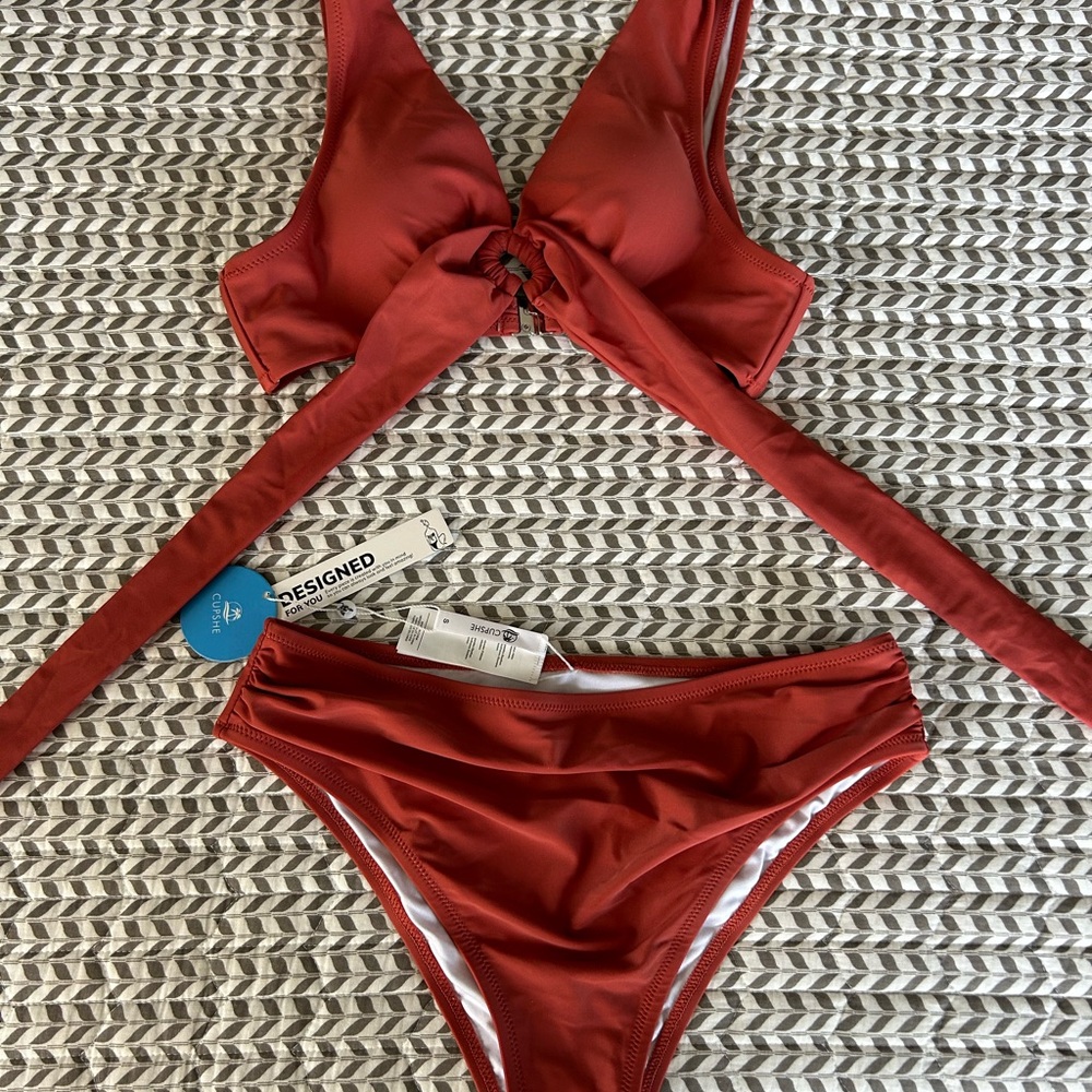 Burnt orange / Rust bikini